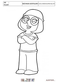 Family-guy boyama sayfaları